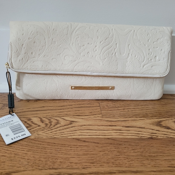 Brahmin ivory elegant handbag/laptop/tablet sleeve - Picture 2 of 6